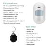Wifi GSM Smart Home Alarm System Kits Tuya 433MHz Wireless Security Home Alarm Smart Life App Control PIR Motion Sensor