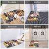 Demon Slayer Rengoku Doormat Anti-Slip Entrance Bathroom Kitchen Door Floor Mat  Toilet Carpet Rug