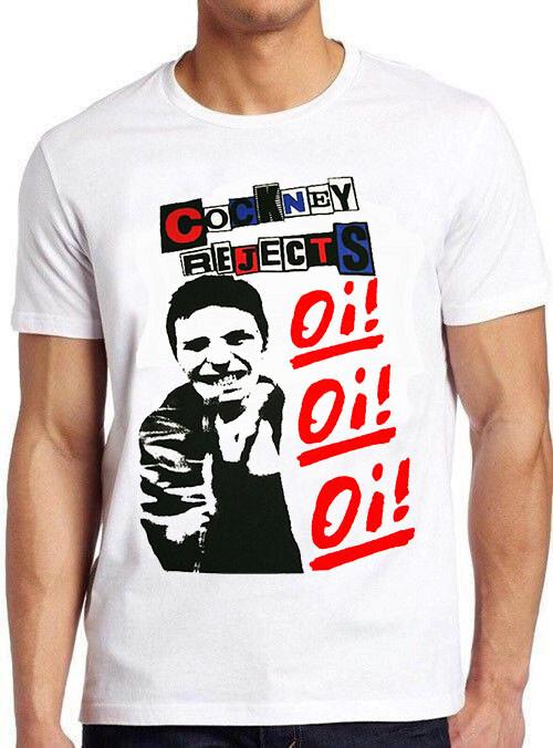 Cockney Rejects Oi Oi Oi Punk Rock Band Poster Retro Gift Tee T Shirt Unisex T-Shirt M