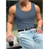 Herren Sommerweste Rundhals Workout Fitness Muskelweste