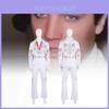 Rock Star Elvis Cosplay Costume For Unisex Adults And Kids In Classic White Design