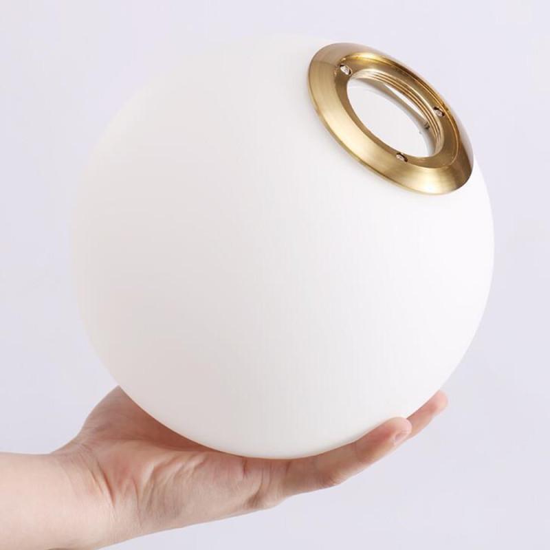 LED-Tischlampe, runde Glaskugel, Augenpflege, Heimdekoration, europäische Verordnung