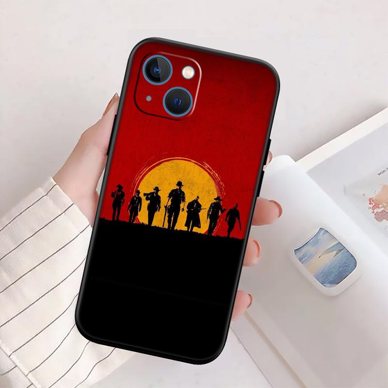 RP25 Cowboy New High-End Shell Phone Case for iPhone 16 15 14 13 12 Pro Max Plus Mini
