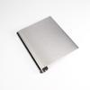 Stainless Steel Bench Scraper with Measuring Guide - Pizza Dough Cutter, 6 x 4 Inch