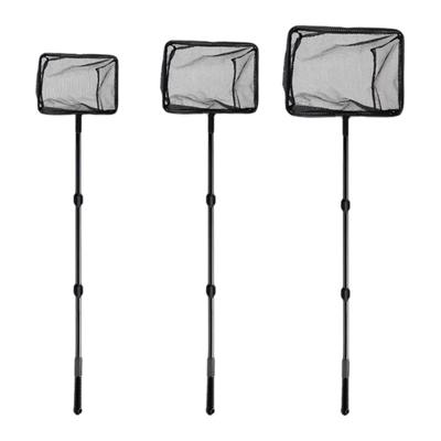 Aquarium Fish Net Fish Net for Fish Tank Telescopic Pond Skimmer Net with