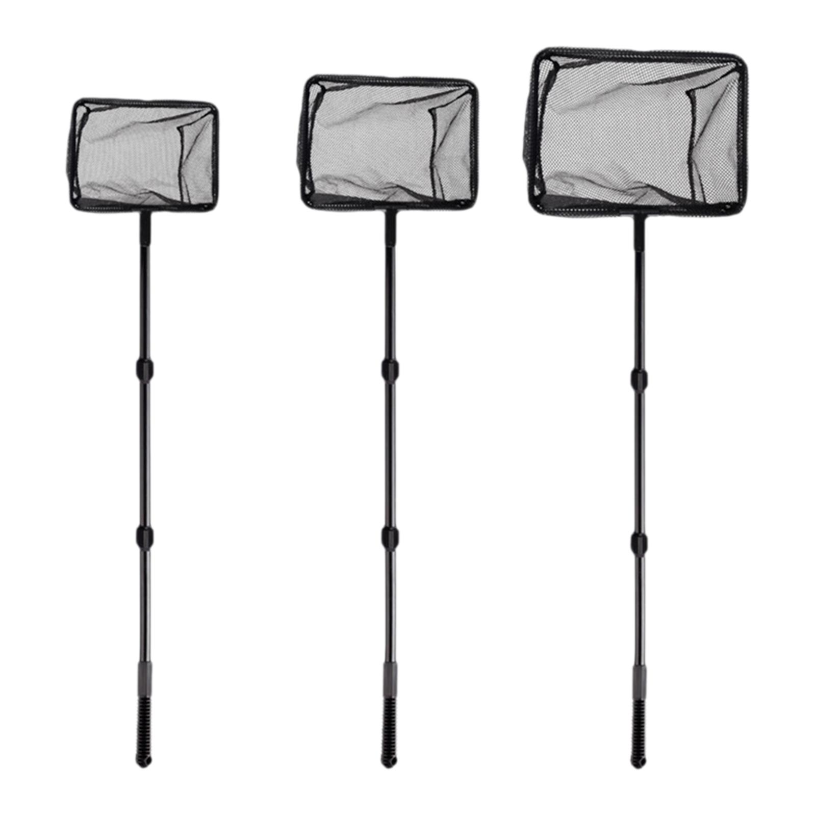 Сачок для аквариумных рыбок Сачок для рыбы для аквариума Телескопический сачок для пруда с M