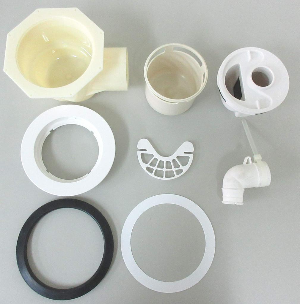 Miyako Horizontal Trap with Foam Backflow Prevention, M44PEG 50