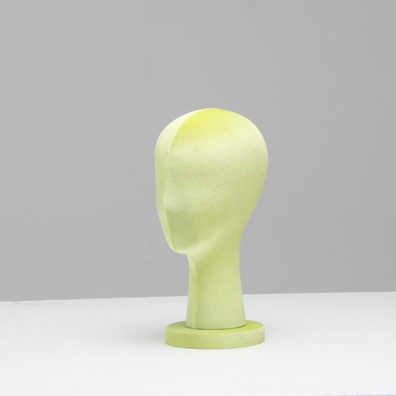 

Красочная бархатная подставка-манекен для ювелирных изделий, очков, шарфов, париков и шляп