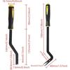 MultiPurpose Vehicle Roof Handle Disassembly Tool NonMarring Pry Tool For Delicate Interior Components Maintenance Tool