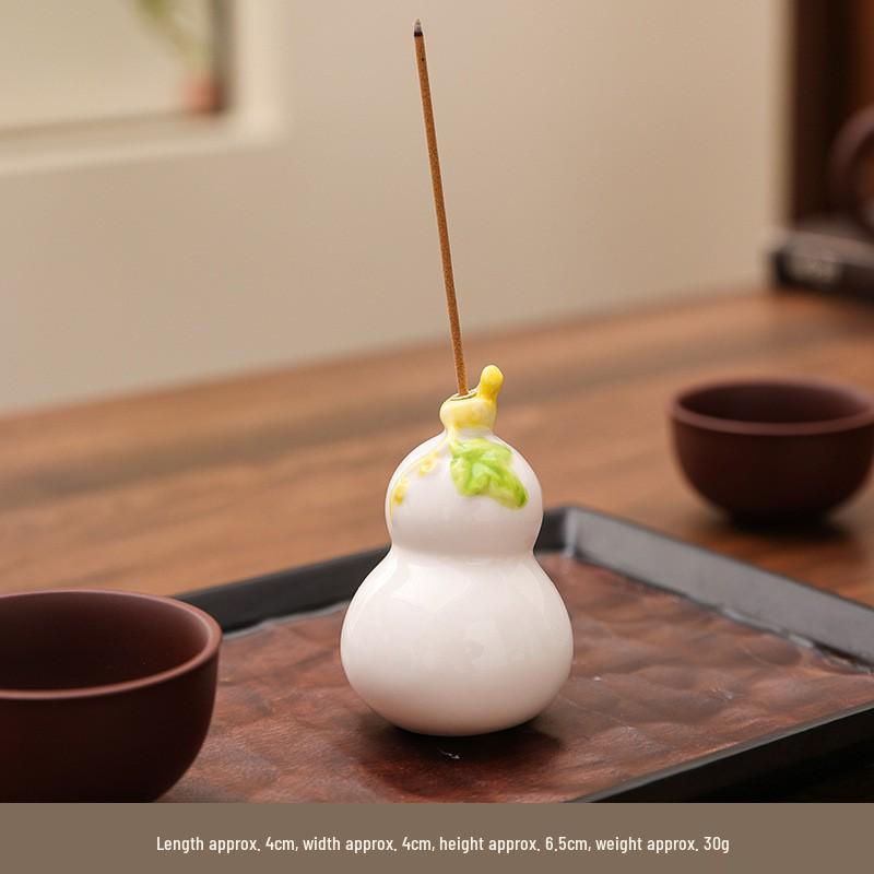 Cute Ceramic Cartoon Animal Incense Holders: Frog, Dolphin, Walrus, Gourd – Fun Desktop Decor