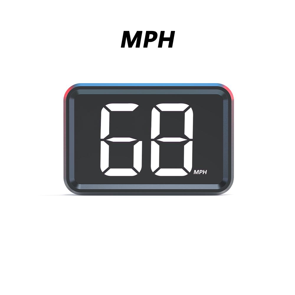 

ZQKJ X1 Автоматический цифровой спидометр GPS HUD Датчики Head Up Display Автомобильный универсальный большой шрифт Спидометр Электронные аксессуары