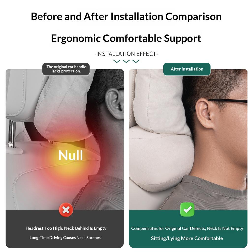For Li L6 L7 L8 L9 Lixiang Neck Pillow and Lumbar Support Cushion Headrest