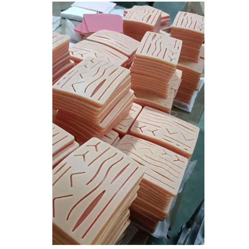 Surgical Suturing Practice Pad Silicone Skin Model for Medical Students