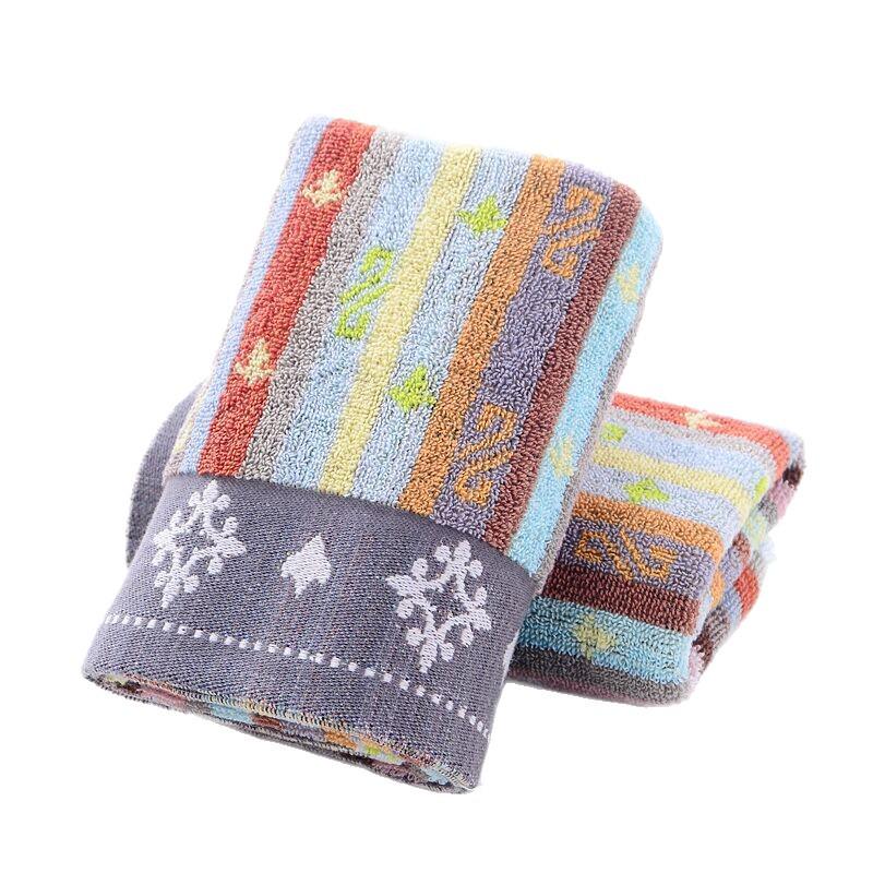 Ash Woven Cotton Thickened Face Towel - Perfect for Home or Business Gifts, Lint-Free, Ideal for Face Washing.