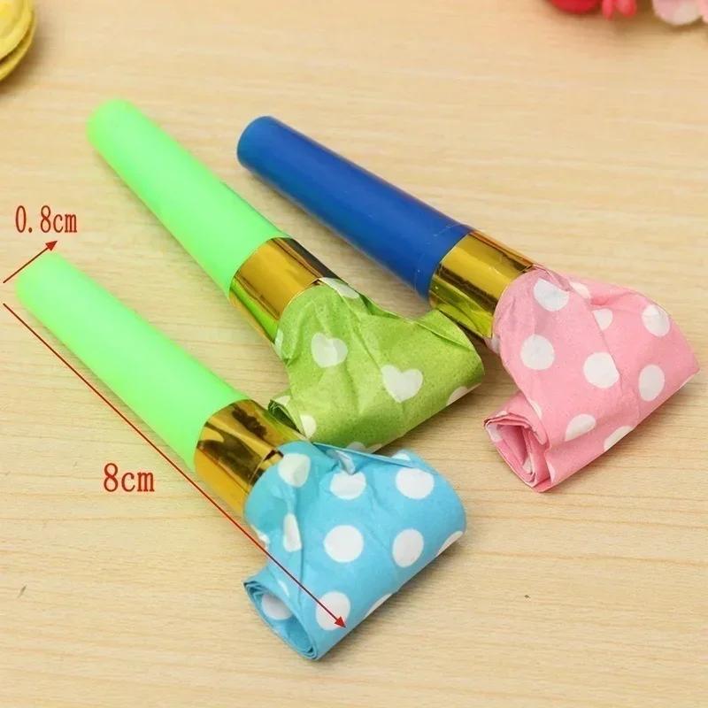 30 Pieces Per Pack Children's Games Whistling Birthday Supplies Fun Parties Loot Bags Fillers Noise Generators Prank Toys