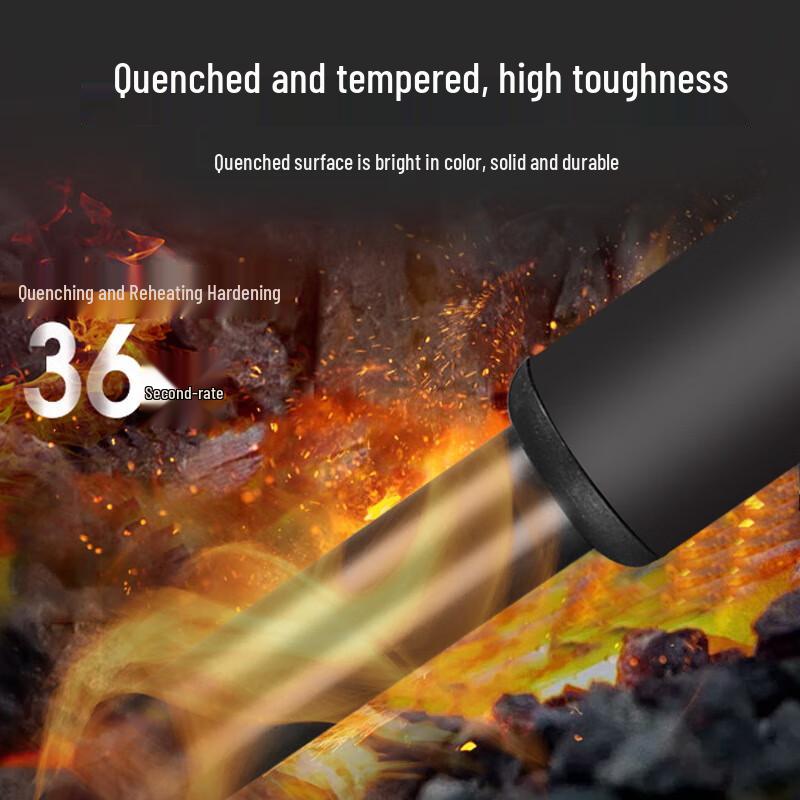 Portable 3-Section Self-Defense Telescopic Baton
