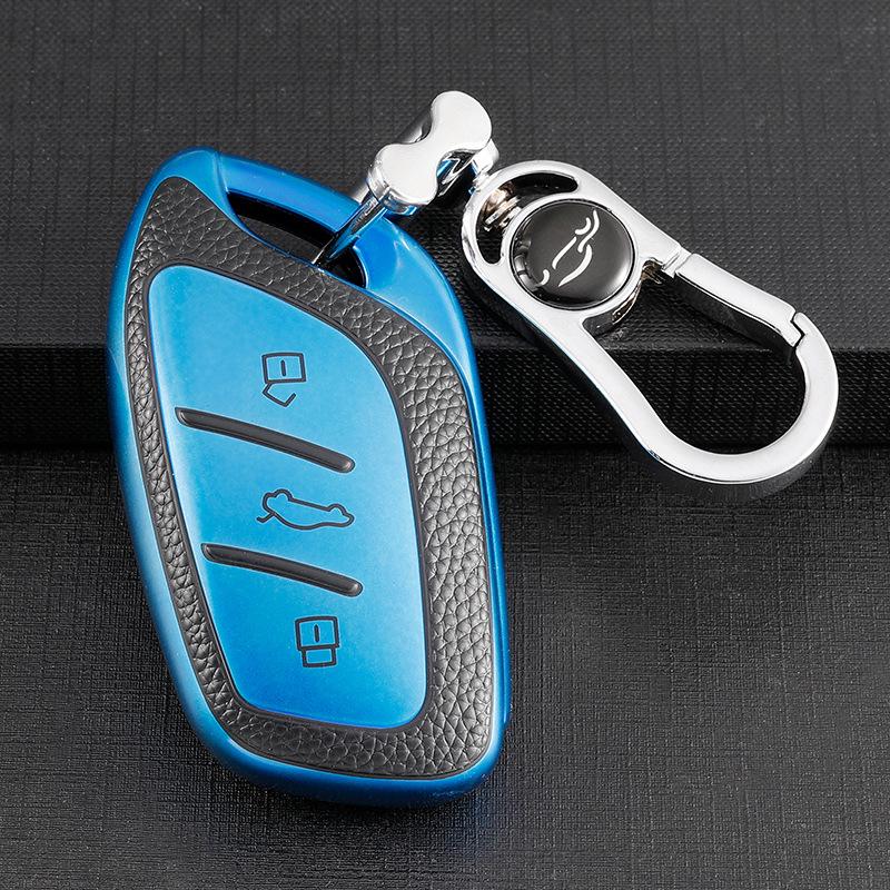 Compatible Key Case for Roewe I5 (21 Models), i6/RX5MAX (20 Models), RX3, MG HS, and EZS Buckle