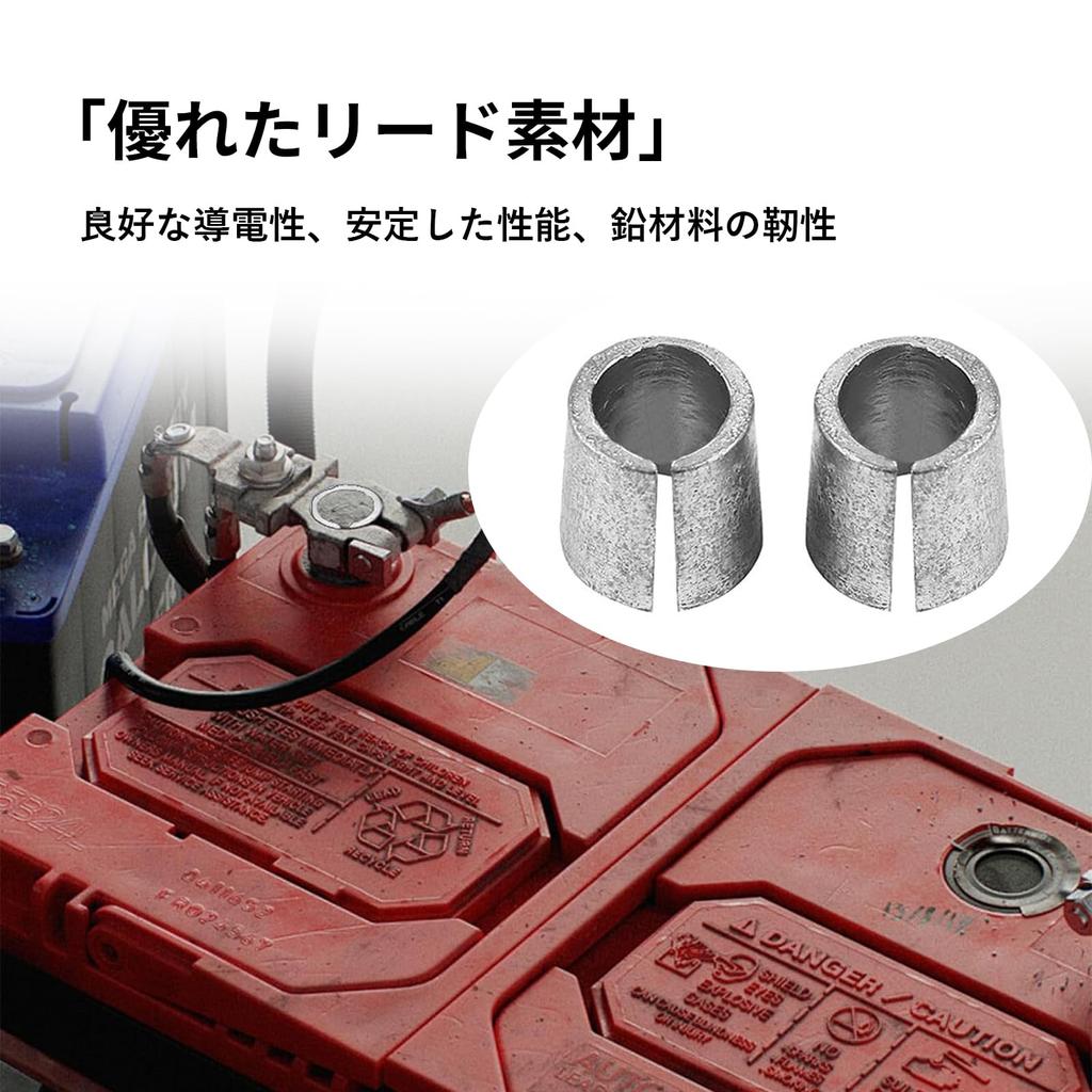 Solxion 3 Pair Terminal Adapter Positive Negative Car Terminal Converter Adapter