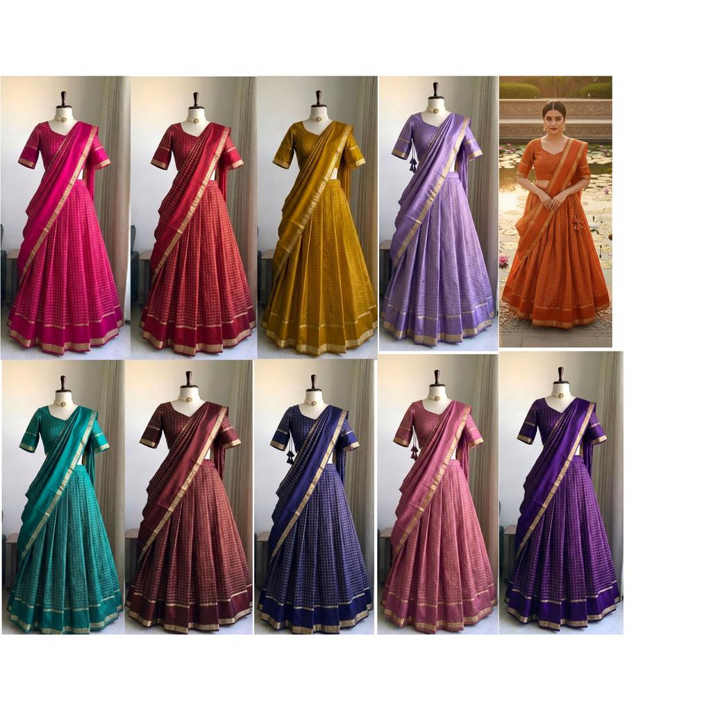 Ensemble Lehenga Choli de Fête Indien Pakistanais Bollywood Lehenga Robe Dupatta