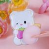 3D Puffy Stickers Panda Rabbit Bear Animal Squishy Stickers for Kids Cute Bubble Butt Stickers for Crafts Phone Case Decor