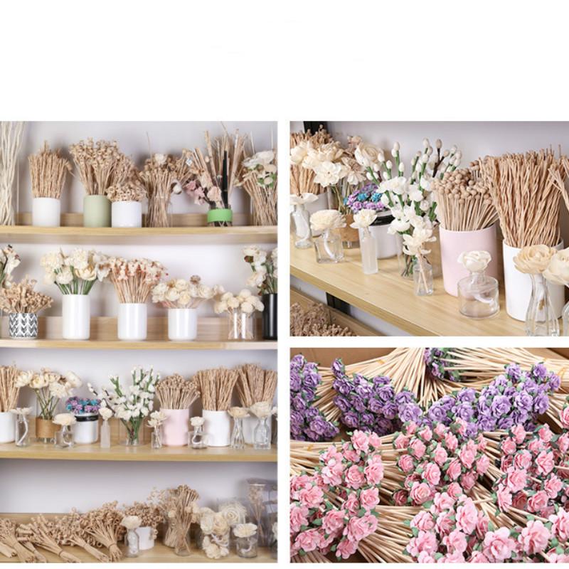 5CM White Scented Rattan Ball   Natural Plant Handmade Decoration Ball