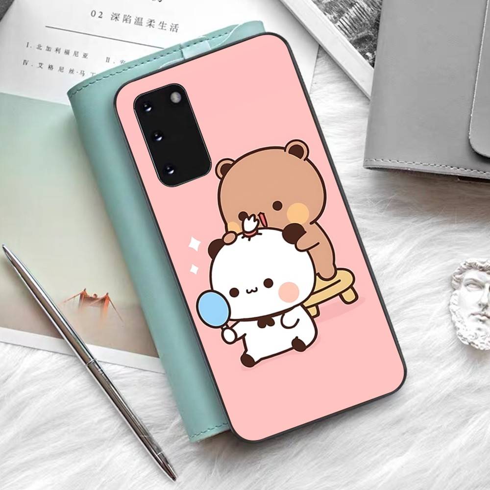 BuBu DuDu Couple Cartoon Phone Case For Samsung S 24 Fe 25 Ultra Plus 20 Lite 21 30 22 23 24 22 Ultra 5G Fundas