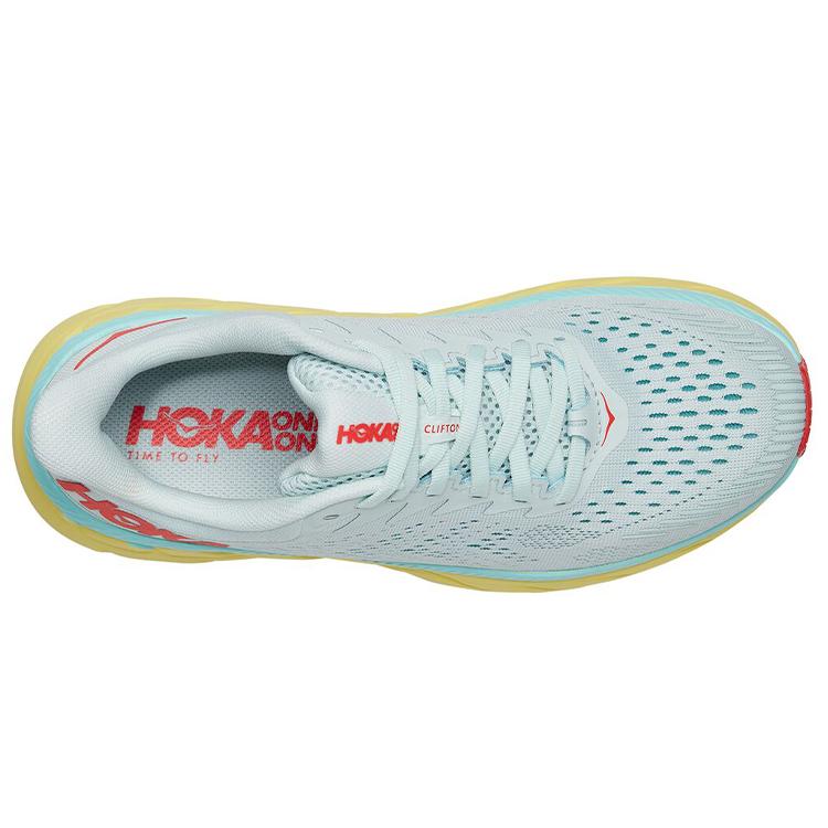 HOKA ONE ONE Clifton 7 'Morning Mist Hot Coral' Women's 1110509-MMHC