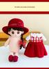 Wedding Joy Dolls: Chinese Style Newlyweds Bed-Pressing Pair for Wedding Room Decoration