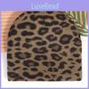 Leopard Print Knit Cap With Warmth For Winter Fashion Enthusiasts