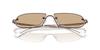 Armani Exchange Sunglasses Matte Bronze Dark Brown 58mm 61067358 0AX2058S [ARMANI EXCHANGE]