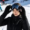Non-slip Daily Commuting Gloves 1 Pair Winter Warm Fleece Lined for Women Men Cold Knitted Cycling Weather Thermal Gloves Thickened Knit Touchscreen