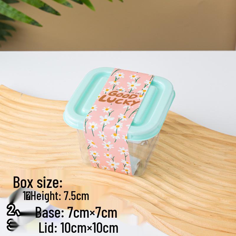 Square Mousse Soy Milk Cake Box: Wooden Cup Packaging for Tiramisu and Dessert Baking