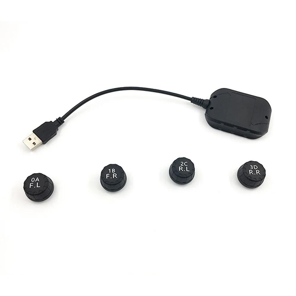 SKIG USB TPMS Car Tire Pressure Monitoring System Internal External 4 Sensor for Car Raido Android Multimedia gps DVD Player