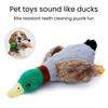 Plush Duck Dog Toy for Aggressive Chewers Squeaky Dog Chew Toy Indestructible Stuffed
