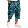 Pantalones Cortos Cargo Casuales para Hombre con Estampado de Camuflaje hasta la Rodilla para Uso Diario al Aire Libre