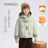 MOMOCO Boys' Winter Fleece-Lined Padded Hooded Coat