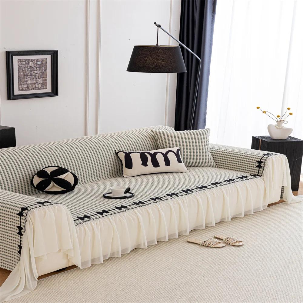 Season-Universal Sofa Cover Urine-Resistant Cat-Scratch-Proof Non-Stick Hair Sofa Sheet Cushion Protector 180x130cm