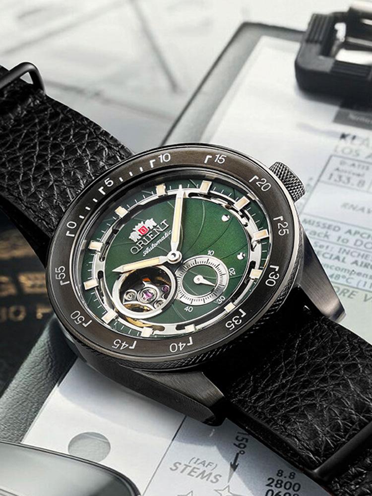 Orient Automatic Mechanical Watch with Stainless Steel Dial RA-AR0202E10B
