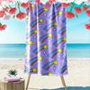 Colorful Shooting Stars Pattern Design Beach Towel Quick-drying for Travel Outdoor Sports Jogging Beach and Swimming