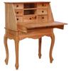 VidaXL Secretary Desk 78x42x103 Cm Solid Mahogany Wood 283842