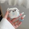 IMD Striped Star AirPods1 Wireless Bluetooth Headset Cover Is Suitable for Apple 1st generation/Pro1st Generation Simple Hanging