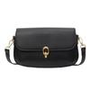 Underarm Small Square Bag Women'S Premium Texture Pu Lock Simple Retro Shoulder Messenger Bag