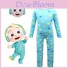 Cozy Cocomelon Blue Long Sleeve Bodysuit For Kids Boys And Girls Casual Wear