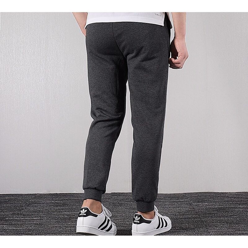 Adidas Neo Logo Print Joggers Men Bottoms Grey DZ5604