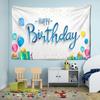 Happy Birthday Pattern Tapestry Office Living Room Tapestry Home Wall Decoration Tapestry