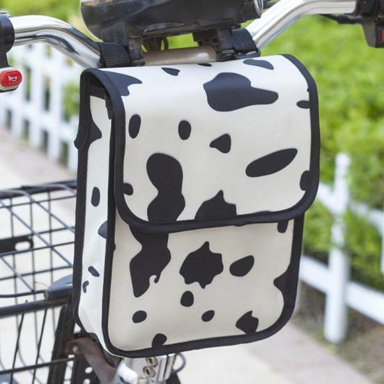 Bicycle Bag with Adjustable Straps Waterproof Handlebar Front Tube Basket Cycling Bag