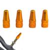 Mdikawe Bicycle Valve Caps, 4 Pcs Bicycle Tire Valve Stem Cap Bicycle Air Tire