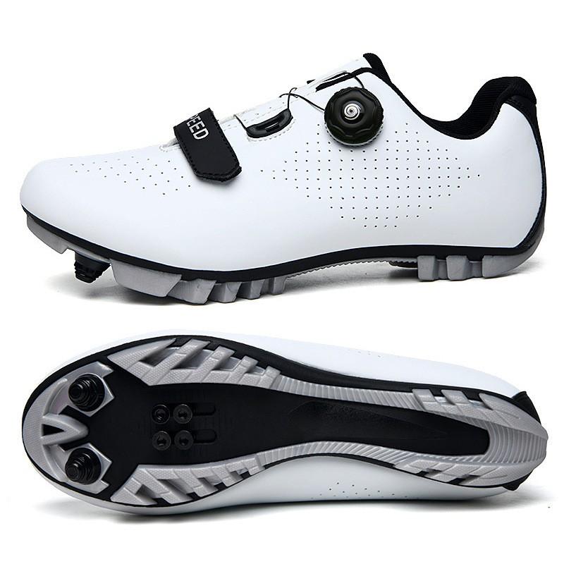 Unisex Mountain Bike Cycling Shoes With Rigid Sole SPD Road Pedals Breathable Fit Size 36-47