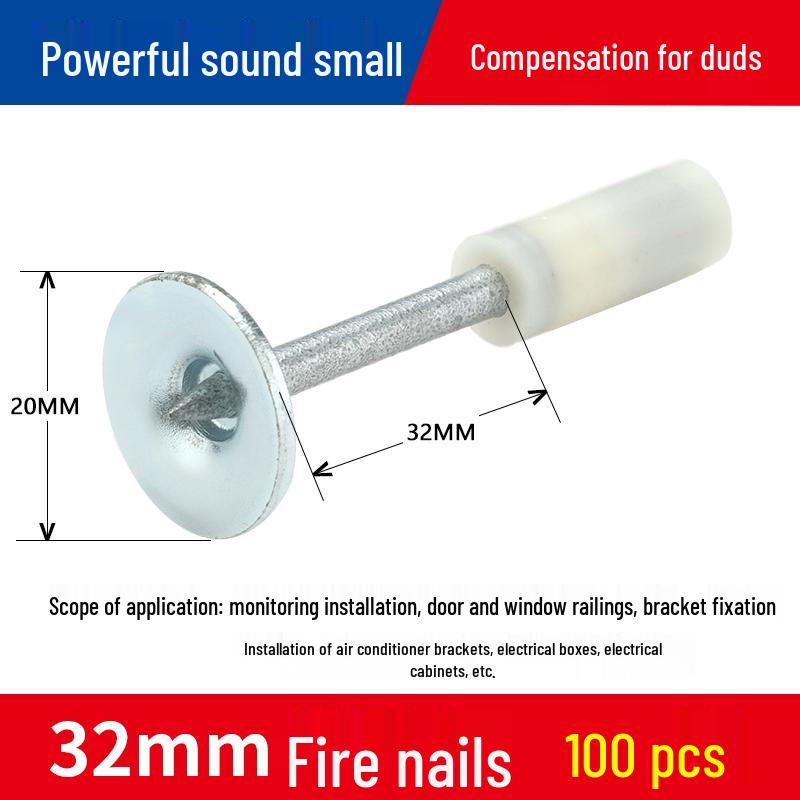 Потолочный интегрированный пороховой гвоздезабивной пистолет для деревообработки и отделки, бесшумный инструмент для быстрой установки крепежа