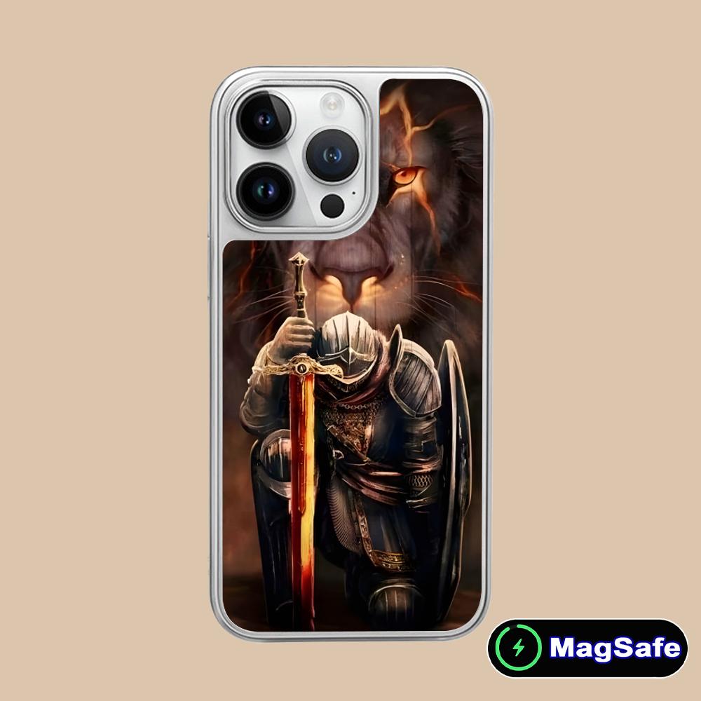 

Templar Knights Mobile Phone Case for iPhone 17 16 15 14 13 12 11 Air Pro Max Plus Magsafe Silver Plating Colorful Cover Luxury iPhone 11